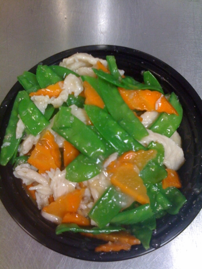 Chicken with Snow Peas
