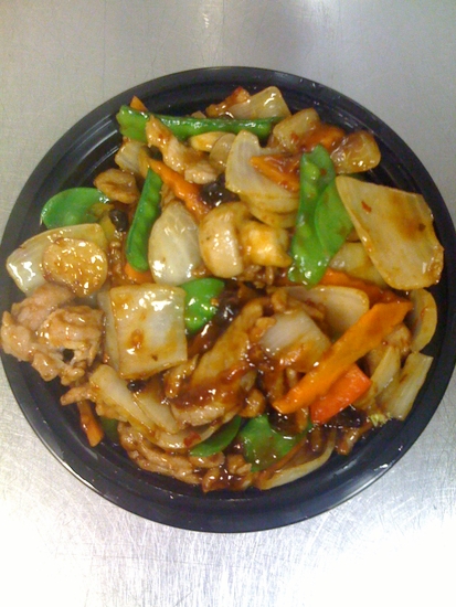 Pork with Black Bean Sauce (spicy) Pork with Black Bean Sauce (spicy)